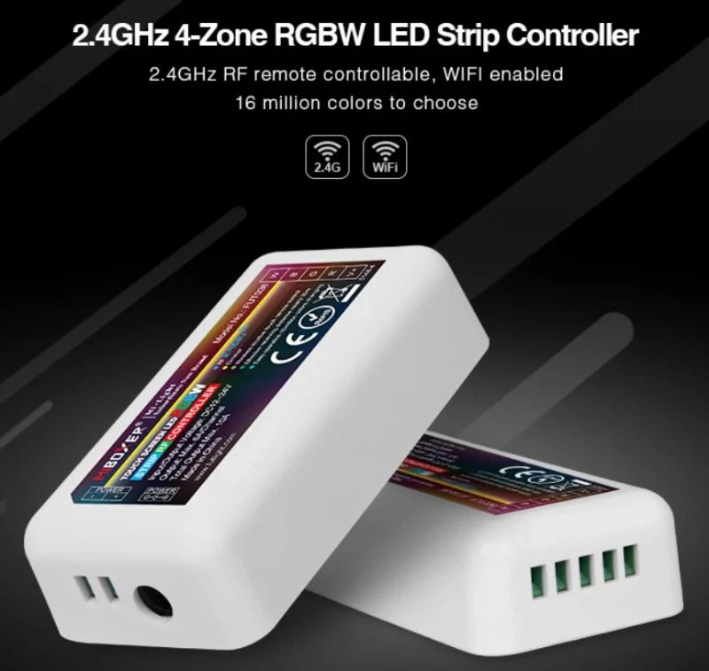 ELP Besturing Voor Verlichting | mi-light 4 zone rgb+w strip controller