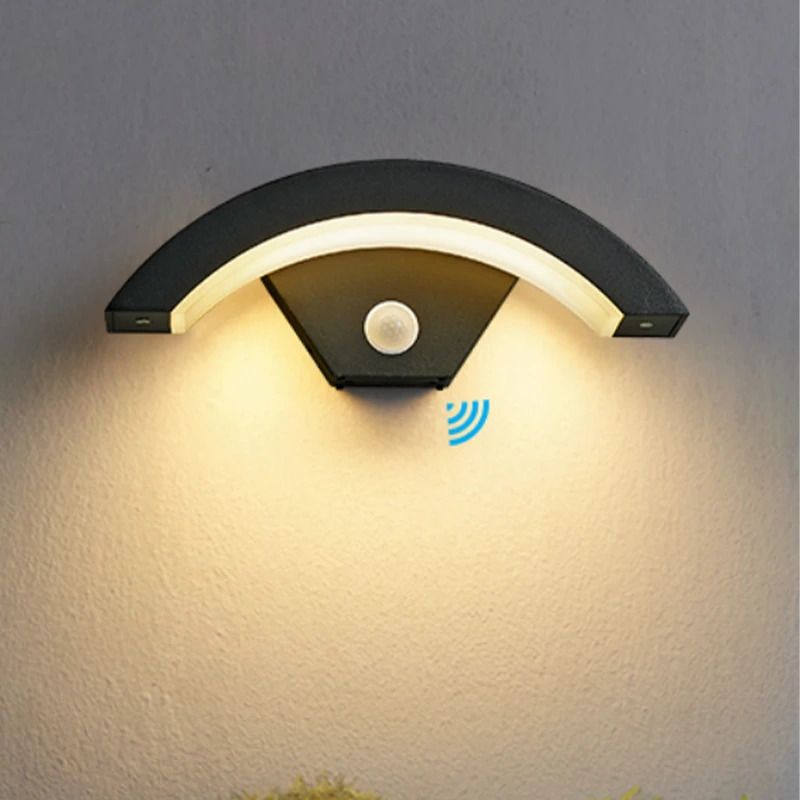 ELP LED Wandlamp Met Sensor | 12W 3000K | 830 IP65