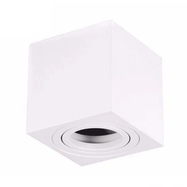 ELP OPBOUWSPOT PLUTO CUBE WIT GU10 FITTING IP20