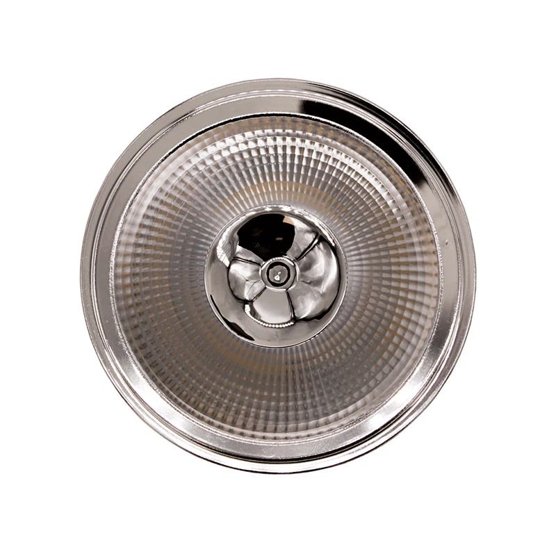 ELP GU10 LED Spot Ø111mm | 12W 2700K Zwart 960Lm | 827 | Dimbaar AR111