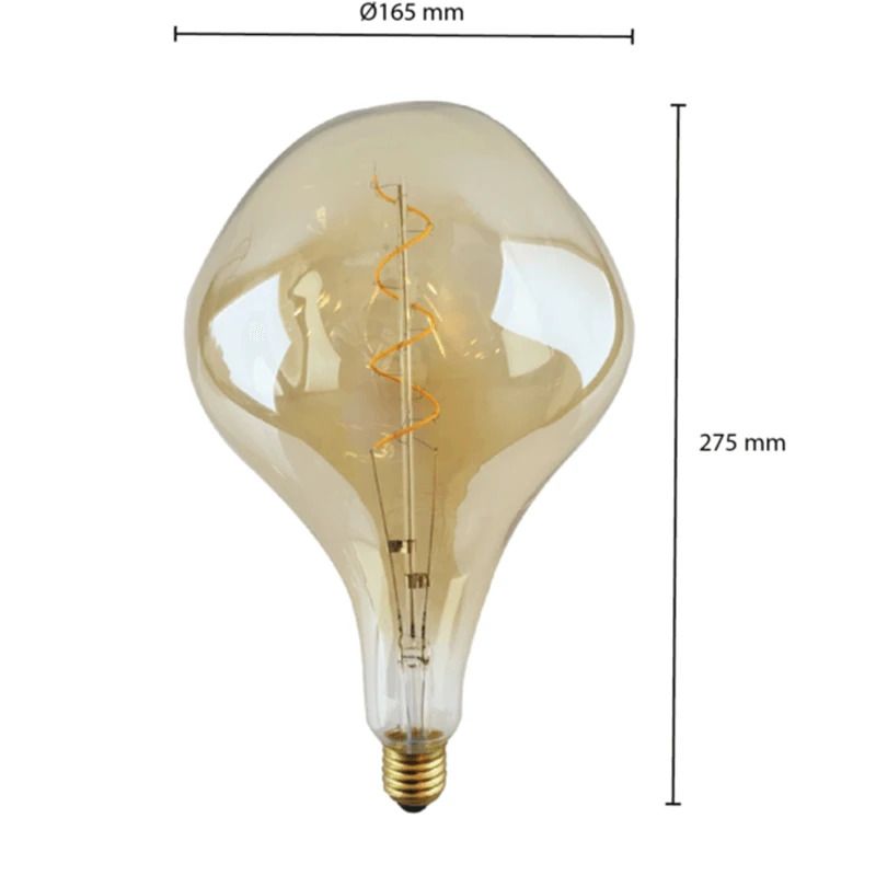 ELP E27 LED Lamp | 6W 2500K Amber 330Lm | 825