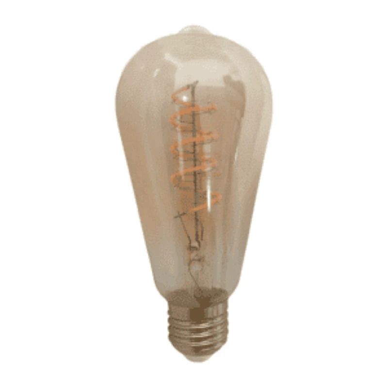 ELP E27 LED Edison Lamp | 6W 2400K Amber 420Lm | 824