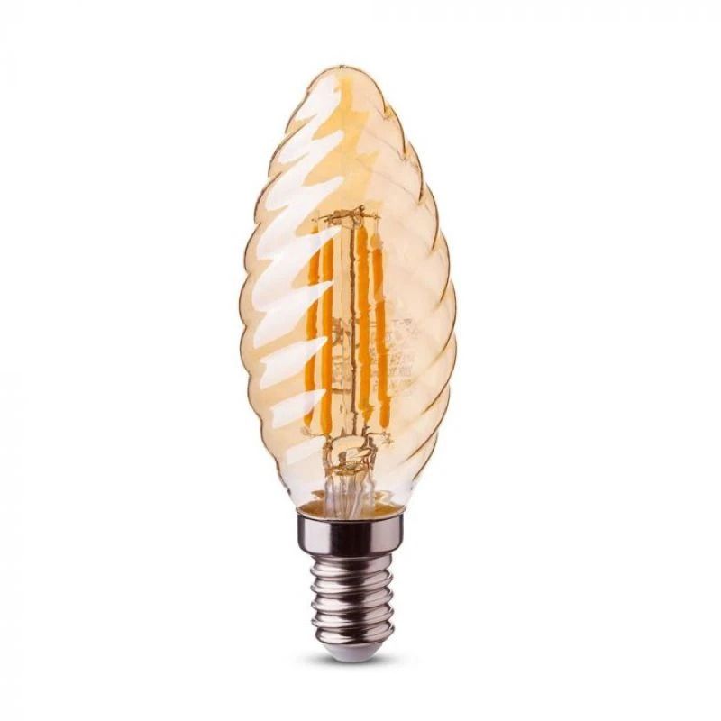 ELP E14 LED Kaarslamp | 2W 2400K Amber 90Lm | 824