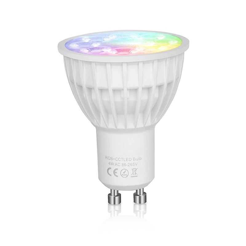 ELP GU10 LED Spot Ø50mm Zigbee | 4W 2700K/6500K RGB 280Lm | 827/865 | Dimbaar