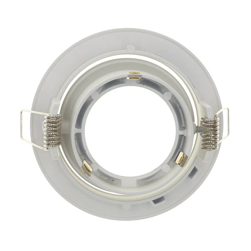 ELP gu10 armatuur salacia kantelbaar wit l Ø93mm IP22