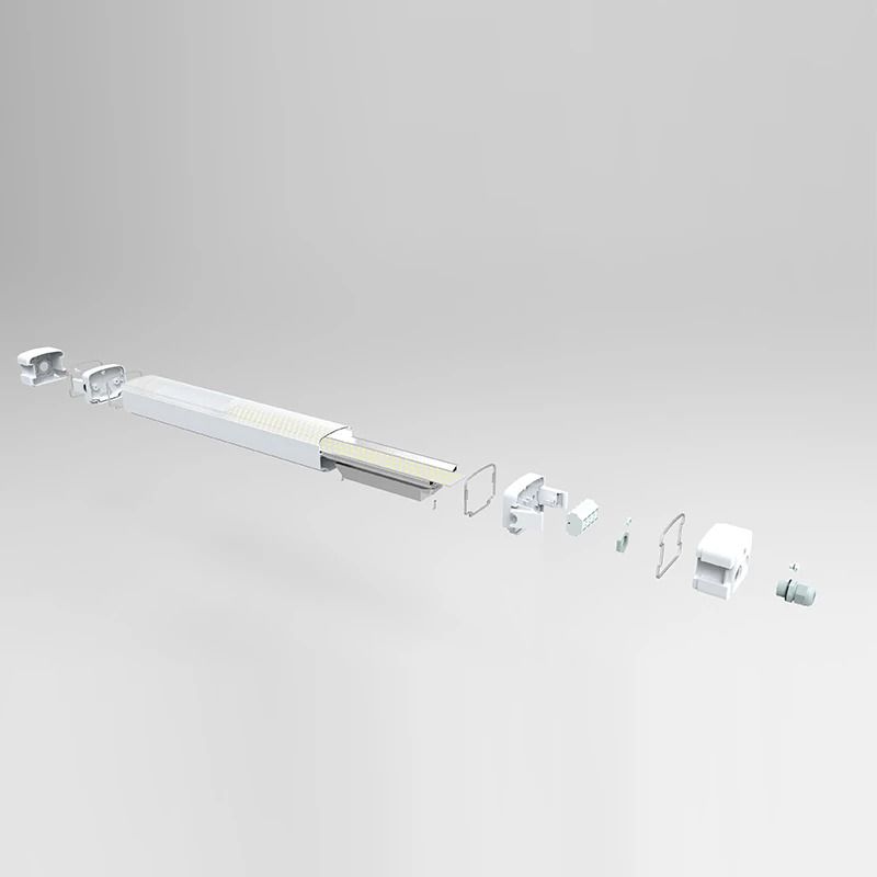ELP LED Armatuur Waterdicht 150CM Met Sensor | 60W 4500K | 845 IP65