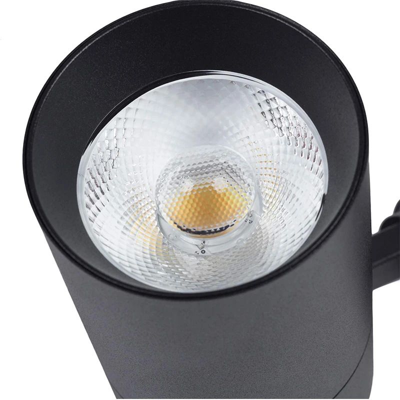 ELP 3-fase LED Railspot Zwart | 30W 3000K/5000K 2850Lm | 830/850 IP22 | Dimbaar