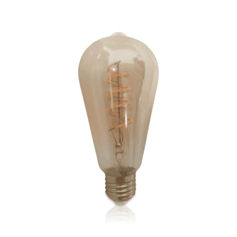ELP E27 LED Edison Lamp | 6W 2400K Amber 420Lm | 824