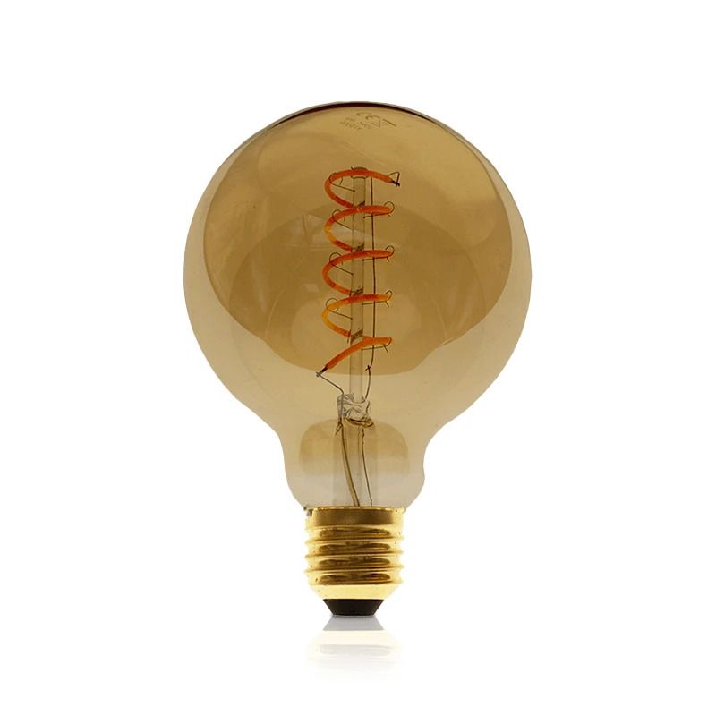 ELP E27 LED Globelamp | 4W 2200K Amber 240Lm | 822 | Dimbaar