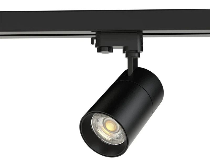 ELP 1-fase LED Railspot Zwart | 10W 2700K 750Lm | 827 IP22 | Dimbaar