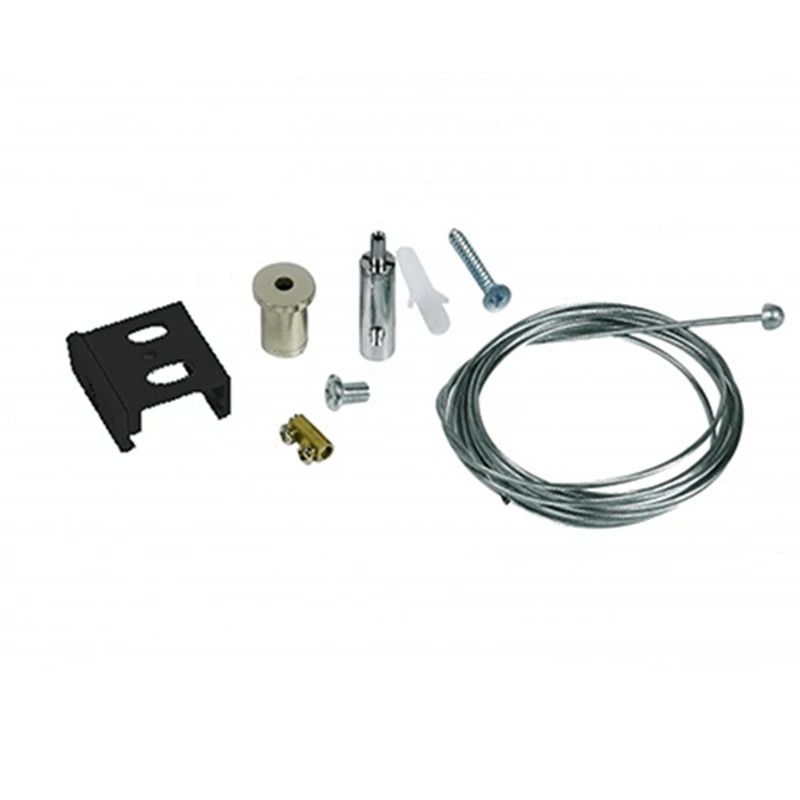ELP Onderdeel | pendelset | 5 meter | zwart | voor 3-fase rails