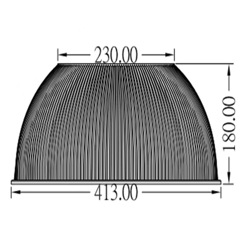 ELP Onderdeel | huc pc reflector 60° + lange schroeven