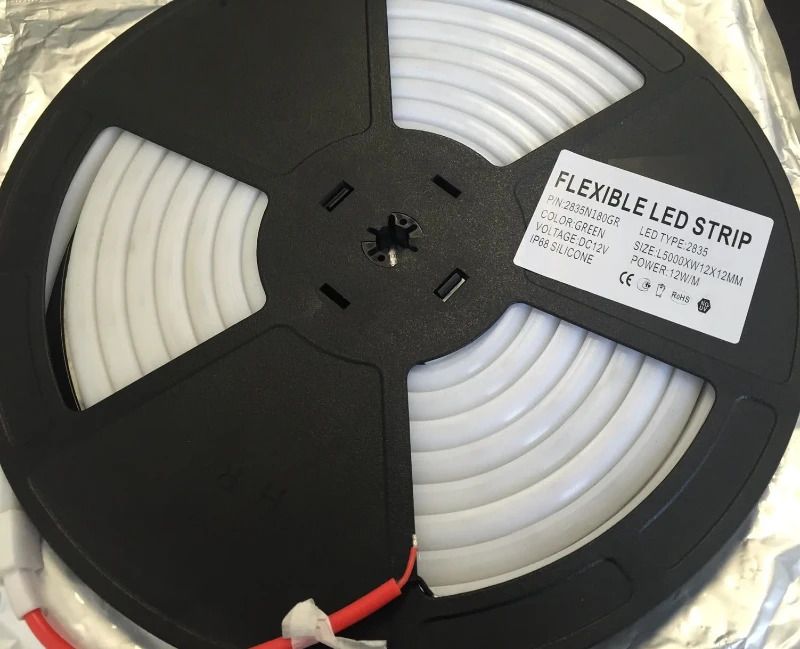 ELP LED Strip | IP68-24V 5 METER NEON ROOD 14MM