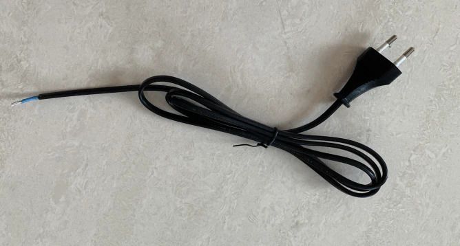ELP Aansluitsnoer | 1,5m euro 2 x 0.75mm