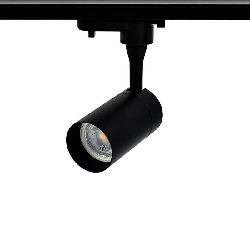 ELP 1-fase armatuur met gu10 fitting zwart Ø55mm