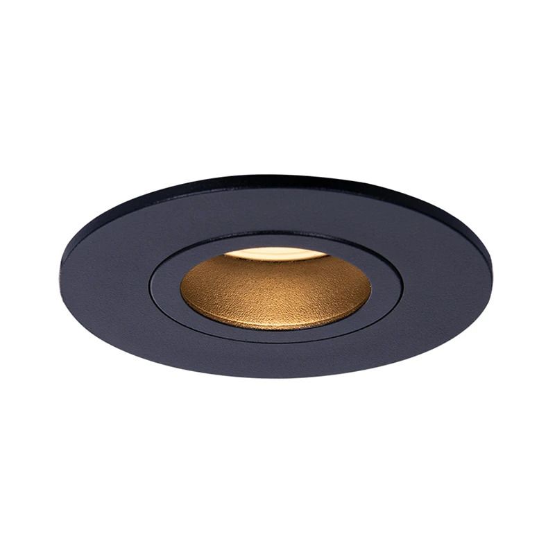 ELP gu10 | armatuur | zwart | ip65 Ø85mm IP65