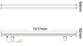 ELP LED Wall Washer | 48W 2700K/6500K RGB 2880Lm | 727/765 IP66