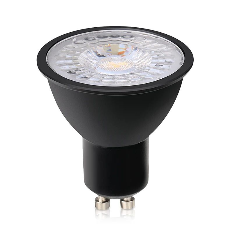 ELP GU10 LED Spot Ø56mm | 7W 4000K Zwart 560Lm | 840