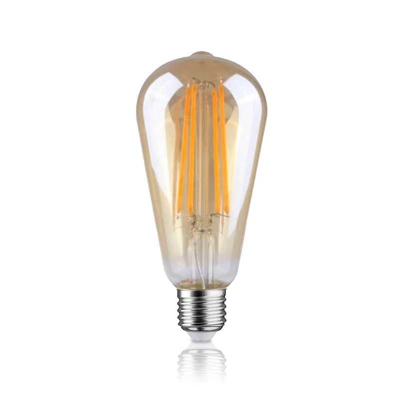 ELP E27 LED Edison Lamp | 6.5W 2700K Amber 813Lm | Dimbaar