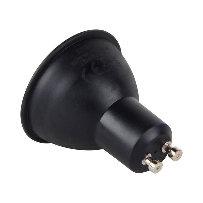 ELP GU10 LED Spot Ø56mm | 3W 2700K Zwart 249Lm | 827