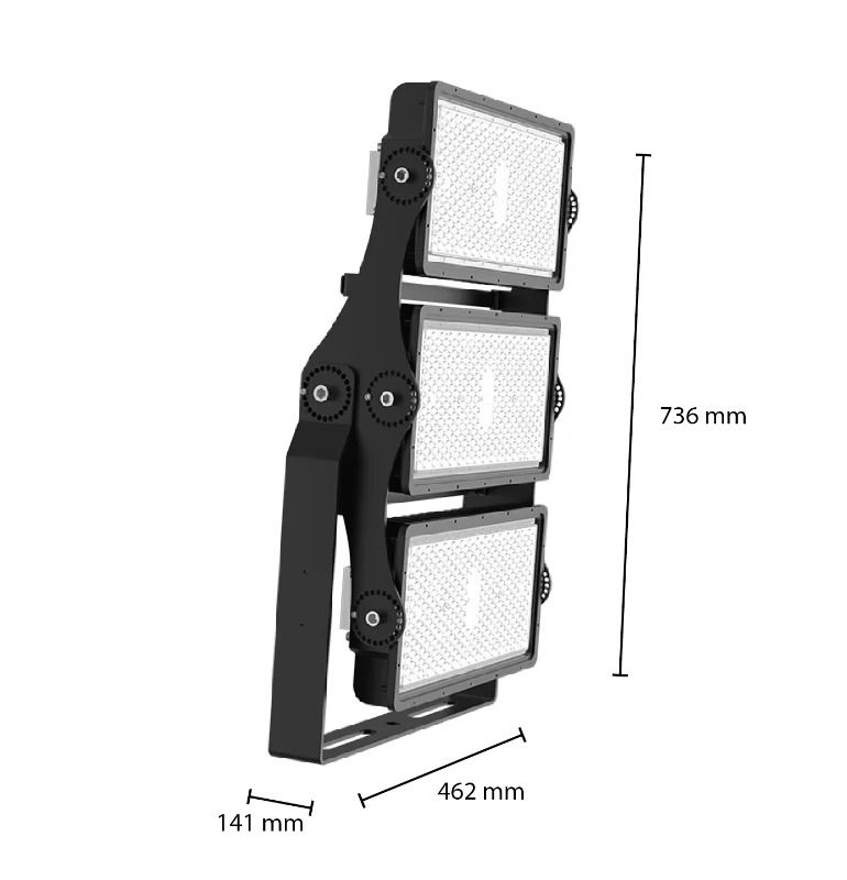 ELP LED Terreinverlichting | 750W 5500K 105000Lm | 855 IP66