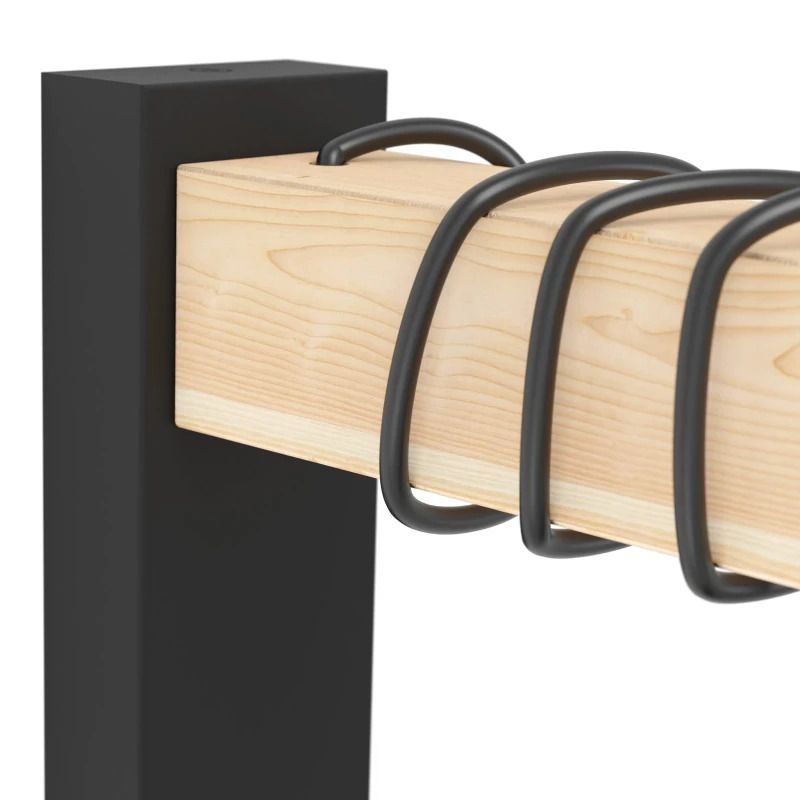 EGLO LED Wandlamp Townshend | 1X E27 Max 10W | IP20 | Hout