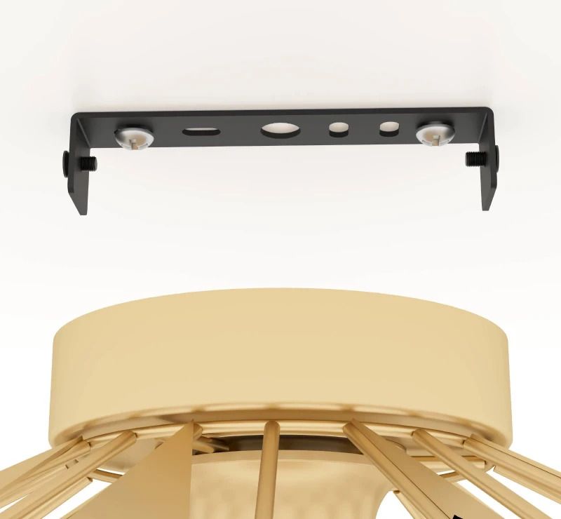 EGLO LED Plafondlamp Carlton | 1X E27 Max 60W | IP20 | Goud