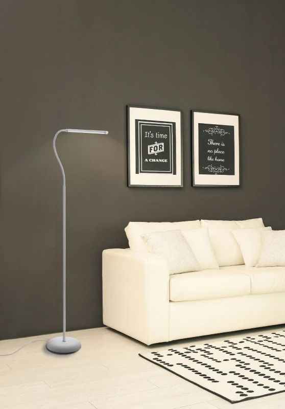 EGLO LED Vloerlamp Laroa | 4.2W 4000K 600Lm | Dimbaar | Wit