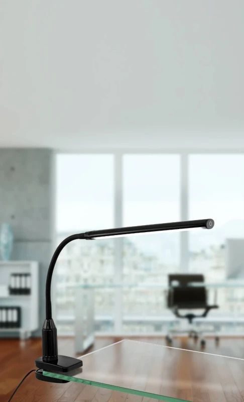EGLO LED Klemspot Laroa | 4.2W 4000K 600Lm | IP20 Dimbaar | Zwart