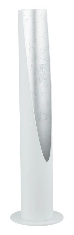 EGLO LED Tafellamp Barbotto | 1X GU10 5W 3000K 400Lm | Wit/zilver