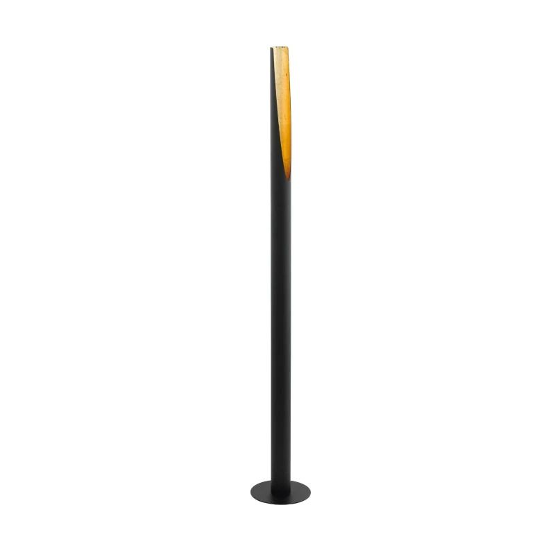 EGLO LED Vloerlamp Barbotto | 1X GU10 4.5W 3000K | Zwart/goud