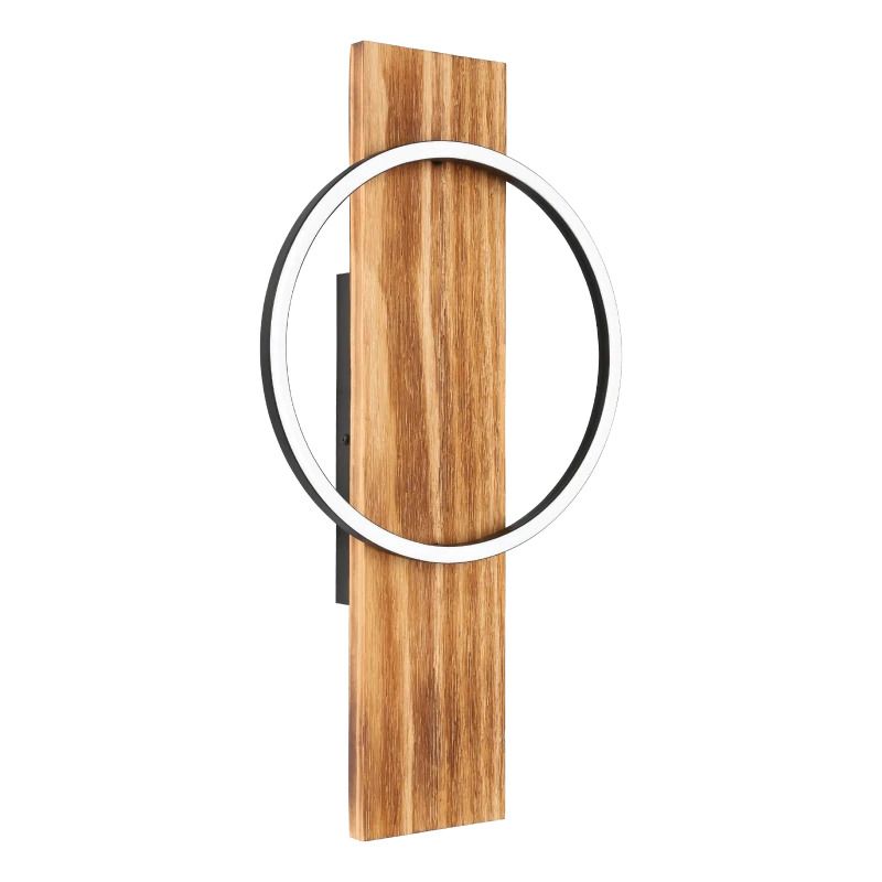 EGLO LED Wand/Plafondlamp Boyal | 12W 3000K 1700Lm | IP20 | Hout