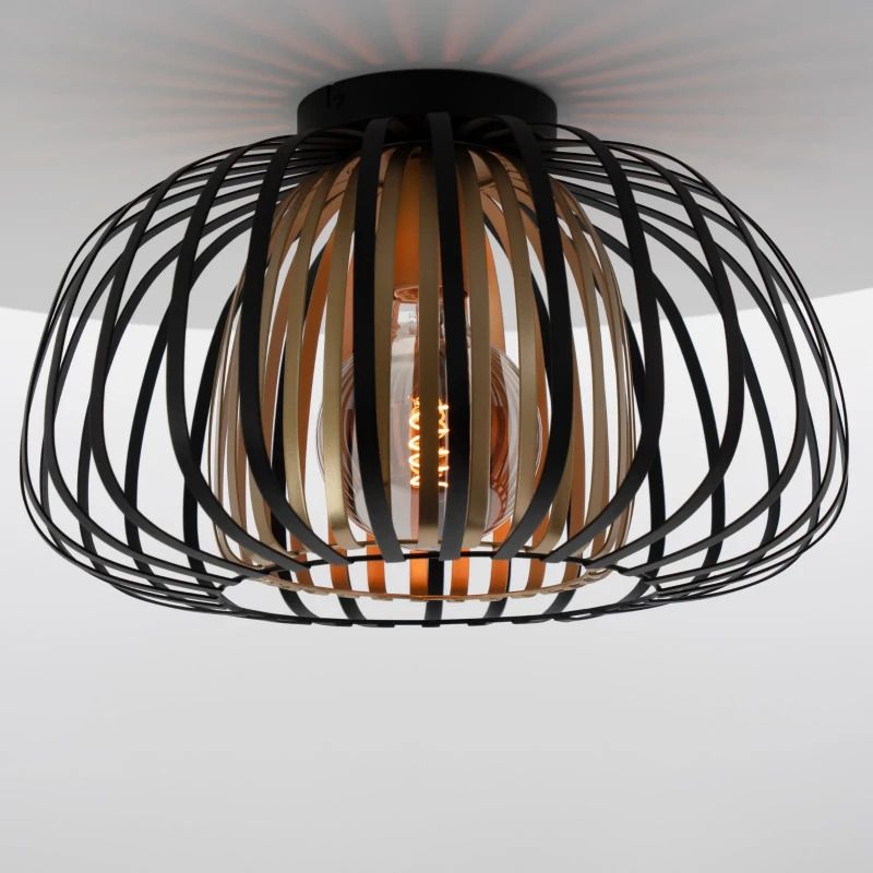 EGLO LED Plafondlamp Encinitos | 1X E27 Max 40W | IP20 | Goud