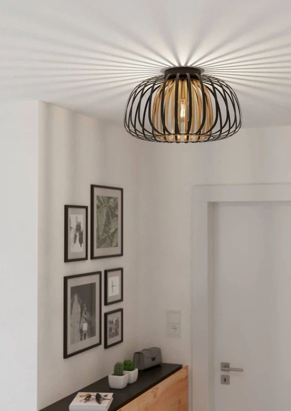 EGLO LED Plafondlamp Encinitos | 1X E27 Max 40W | IP20 | Goud