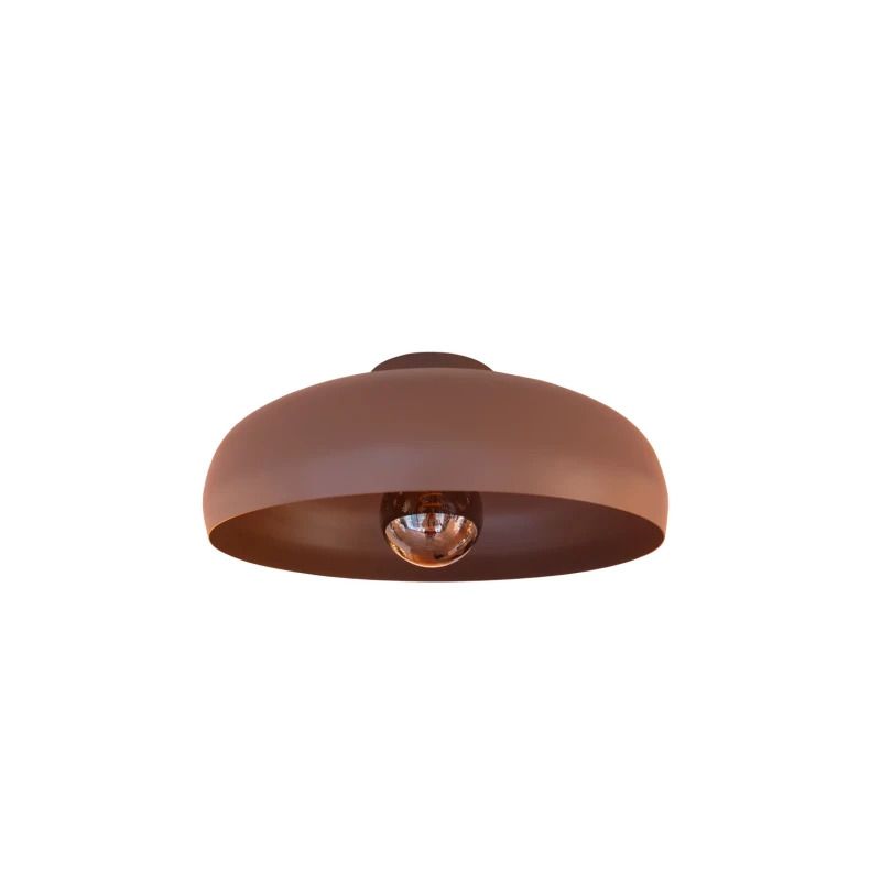 EGLO LED Plafondlamp Mogano | 1X E27 Max 60W | IP20 | Mokka