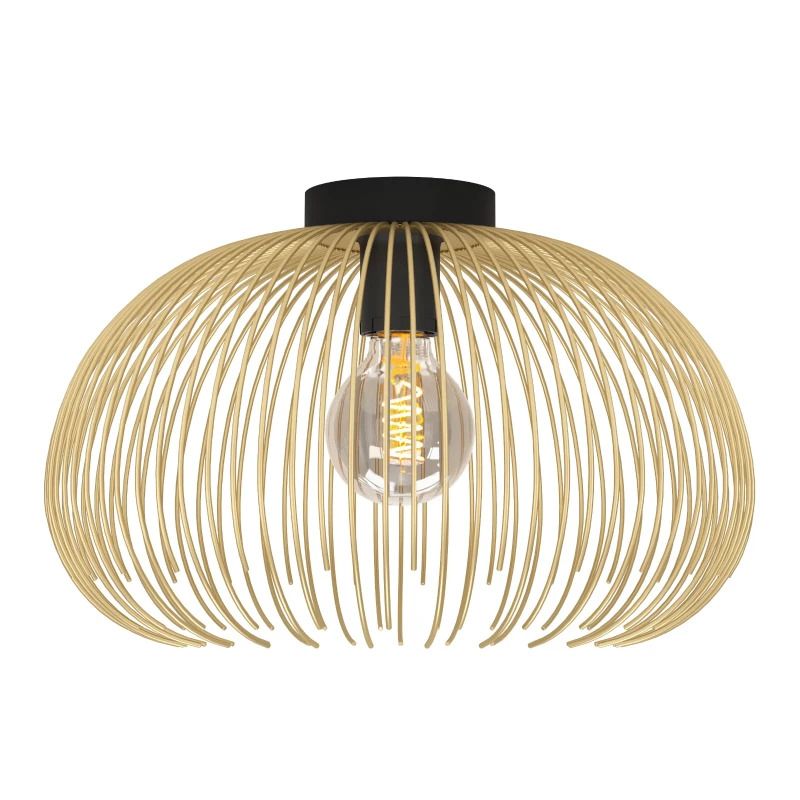 EGLO LED Plafondlamp Venezuela | 1X E27 Max 40W | IP20 | Goud