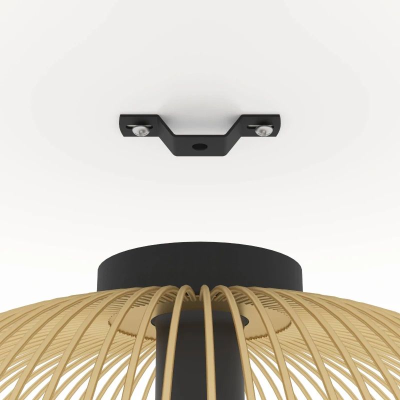 EGLO LED Plafondlamp Venezuela | 1X E27 Max 40W | IP20 | Goud