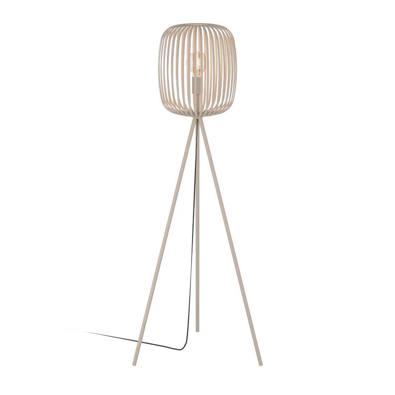 EGLO LED Vloerlamp Romazzina | 1X E27 Max 40W | Zand