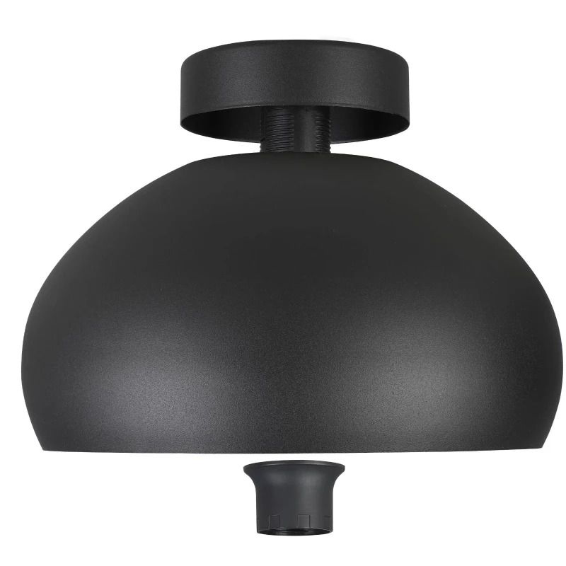 EGLO LED Plafondlamp Mogano 2 | 1X E27 Max 40W | IP20 | Zwart