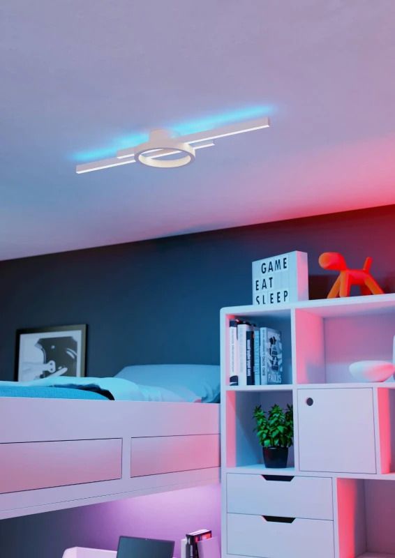 EGLO LED Plafondlamp Amandolo | 23.5W 2765K 2850Lm | IP20 Dimbaar | Wit