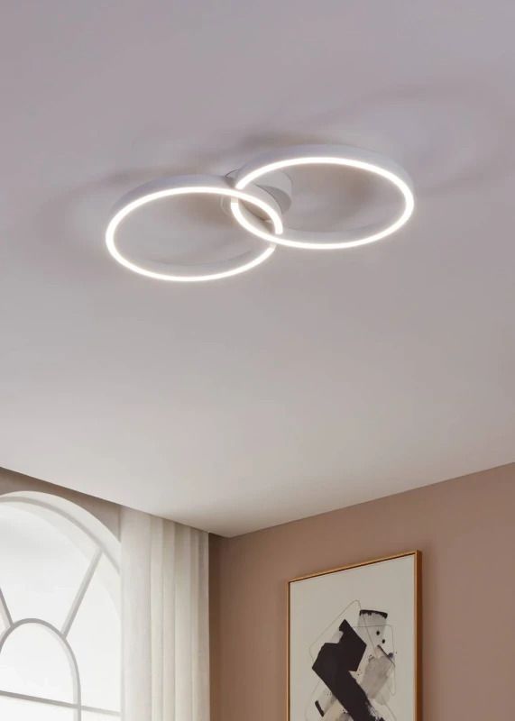 EGLO LED Plafondlamp Amandolo | 19.5W 2765K 2400Lm | IP20 Dimbaar | Wit
