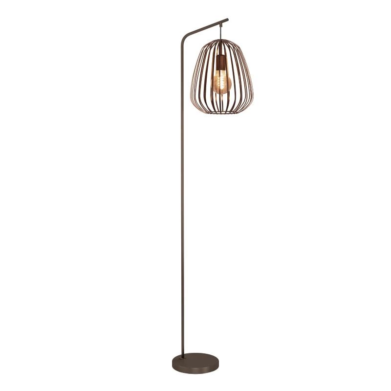 EGLO LED Vloerlamp Espinal | 1X E27 Max 40W | Brons