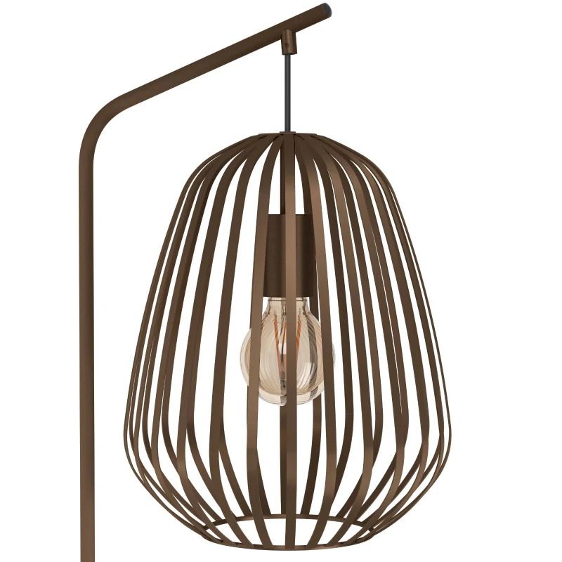 EGLO LED Vloerlamp Espinal | 1X E27 Max 40W | Brons