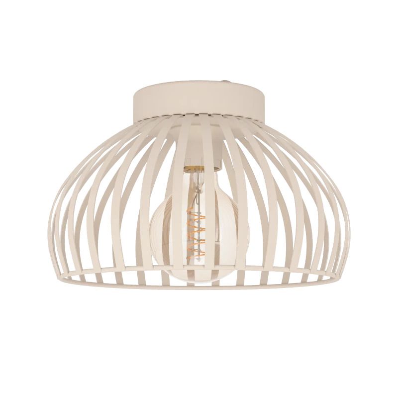 EGLO LED Plafondlamp Mogano 3 | 1X E27 Max 40W | IP20 | Zand