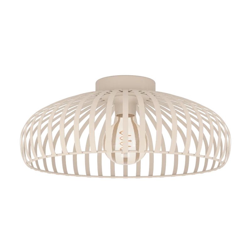 EGLO LED Plafondlamp Mogano 3 | 1X E27 Max 40W | IP20 | Zand