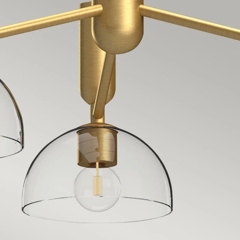 Alora Mood LED Kroonluchter | 3X E27 Max 60W | Brushed Gold