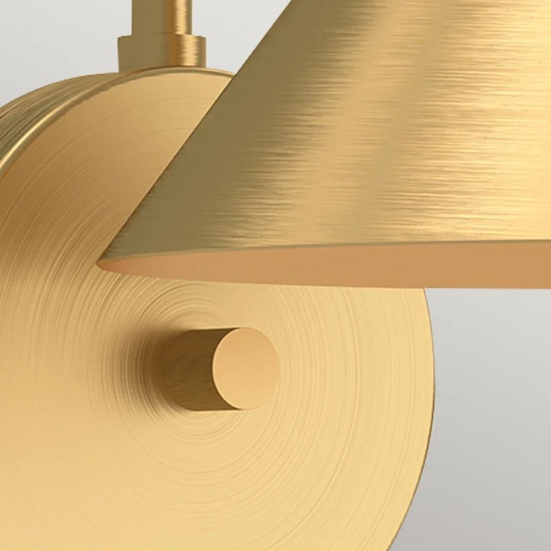 Alora Mood LED Wandlamp Remyck | 1X E27 Max 60W | Brushed Gold