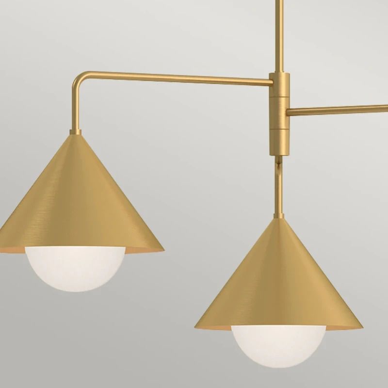 Alora Mood LED Kroonluchter | 3X E27 Max 60W | Brushed Gold