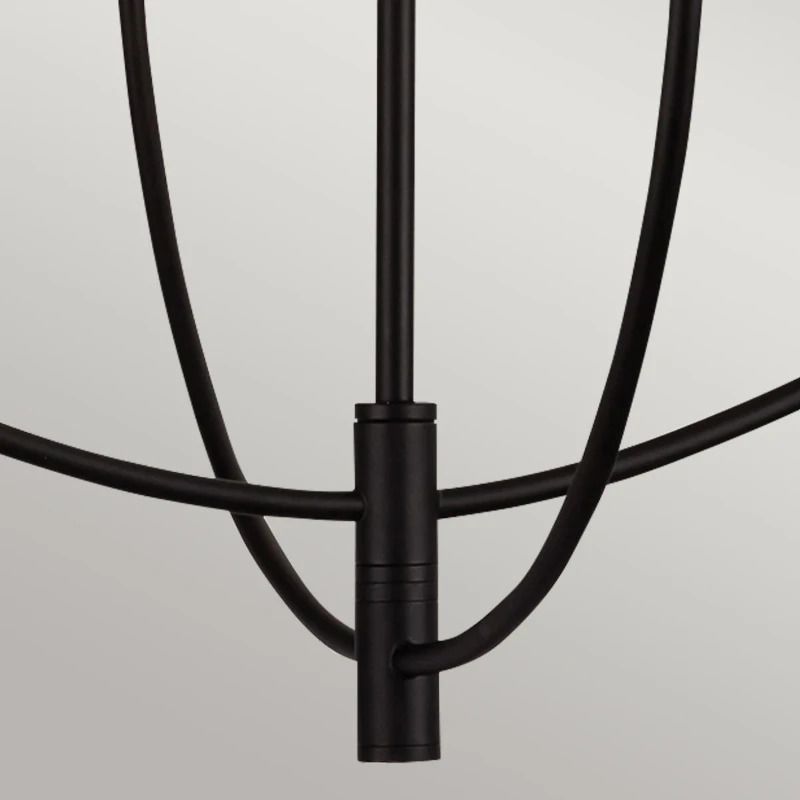 Alora Mood LED Kroonluchter | 4X E27 Max 40W | Matte Black