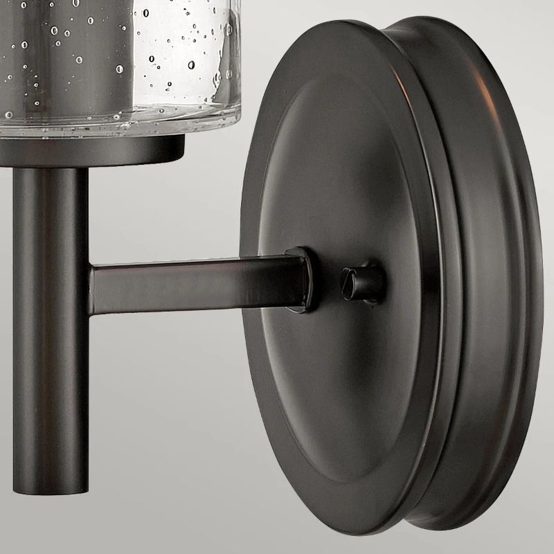 Hinkley LED Wandlamp Collier | 1X E27 Max 60W | Black Oxide